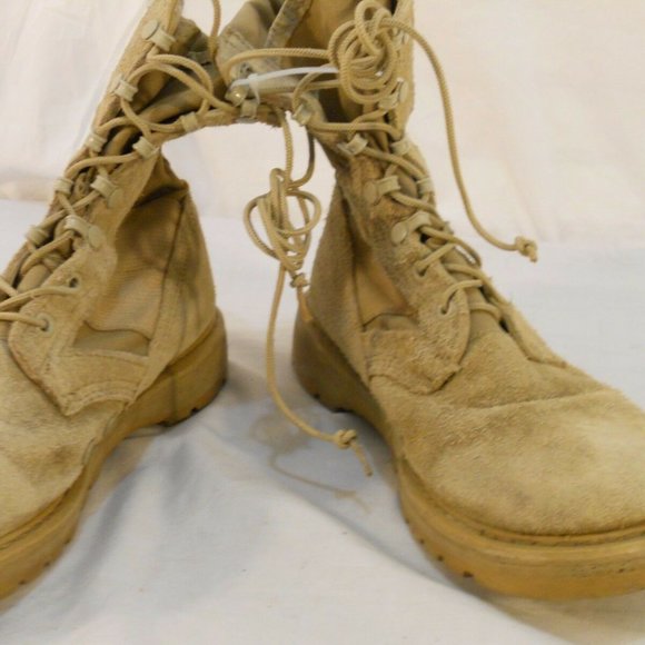 ROCKY 789 US MILITARY sz5/X-WIDE TAN BOOTS JC 60123 main image 7